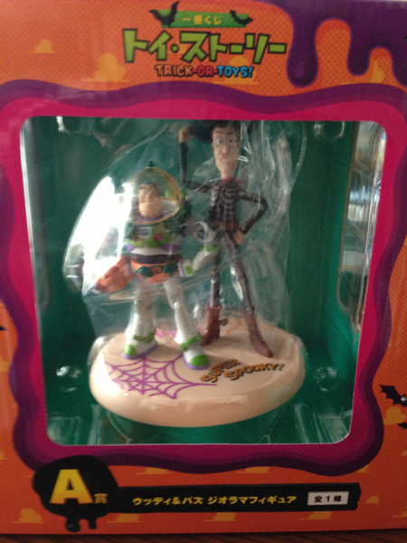 トイストーリー一番くじ A賞 ウッディ&バズ ジオラマフィギュア_1