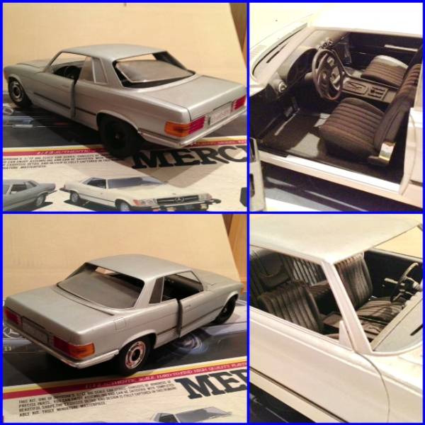 中古】童友社(オオタキ)1/12メルセデスベンツ450SLCプラモデル