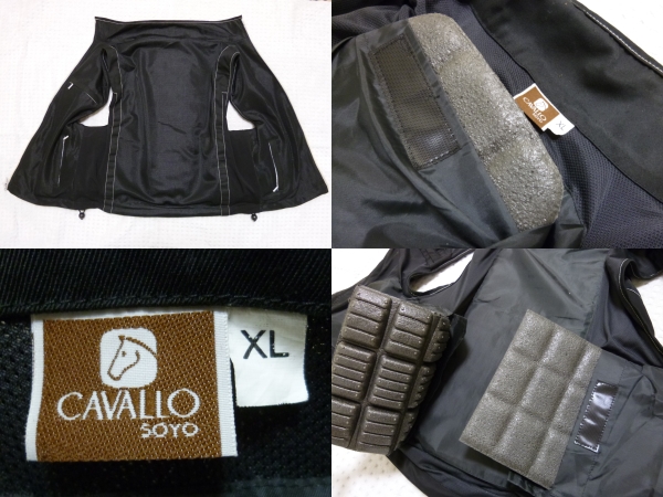 CAVALLO&frasl;カバロ:乗馬用 ボディプロテクター XS&frasl;婦人&frasl;中古&frasl;ベスト