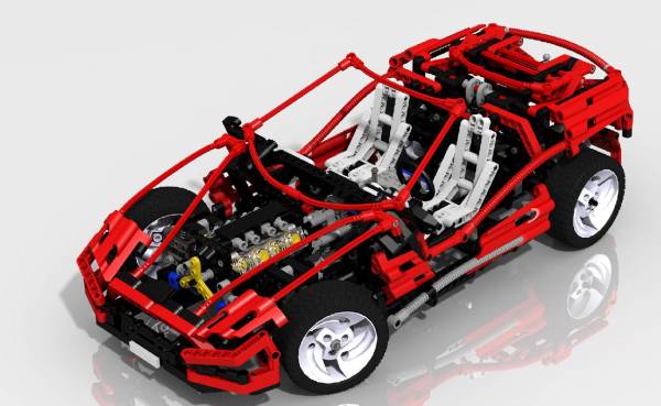 ☆LEGO 8448 Super Street Sensation 中古＊説明書なし(レゴ 