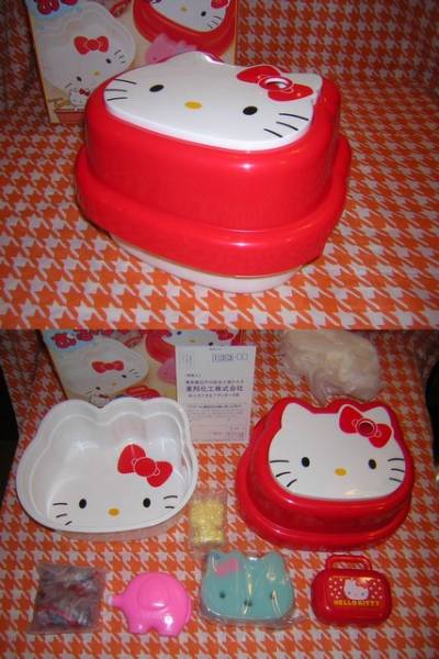 80年代♪トーホー♪キティちゃん♪お風呂セット♪未使用品！(ハロー