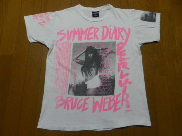 Bruce Weberブルース・ウェーバー ゾウTシャツ　藤原ヒロシ着用 BRUCE WEBERブルースウェーバーTシャツWeberbilt藤原ヒロシ1(XLサイズ