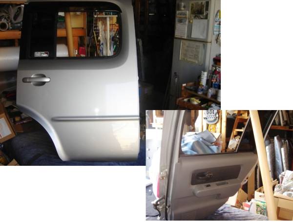 日産・キューブ・Ｚ11・リア　ドア　右　KY0