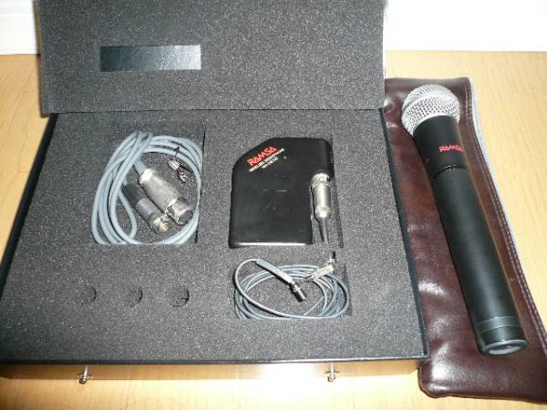 美品＞RAMSA ワイヤレスマイクロホン WX-RB158+WX-RB300