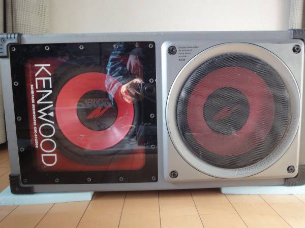 KENWOOD KSC-BP2500サブウーファー＆パナソニックCY-M7052Dアン_2