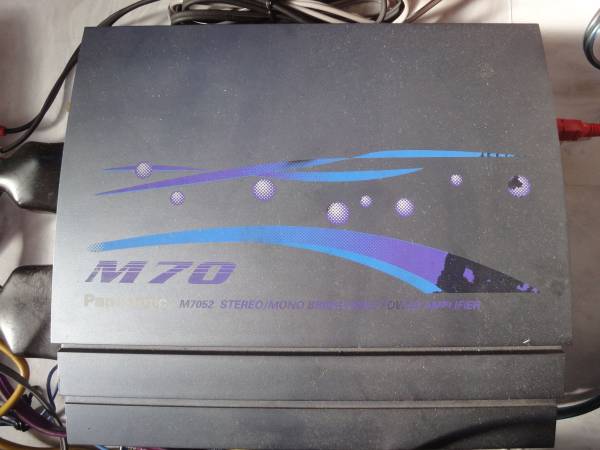 KENWOOD KSC-BP2500サブウーファー＆パナソニックCY-M7052Dアン_3