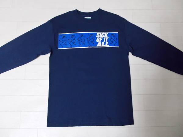 ★SICK OF IT ALL 長袖 Tシャツ 80's オリジナル ヴィンテージ★