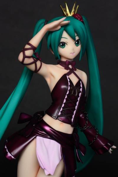 硫黄泉 初音ミク ヴィンテージドレス ガレージキット完成品 GK(初音