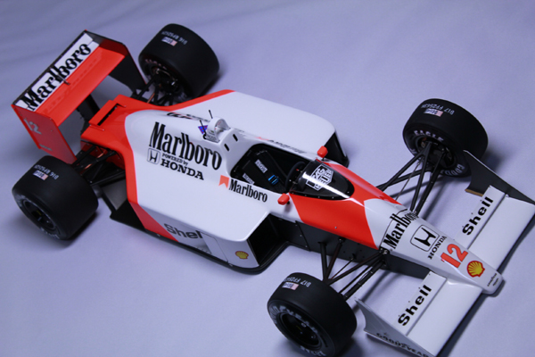 1/12 マクラーレンMP4/4ホンダ 完成品 A.セナ(フォーミュラ)｜売買され 