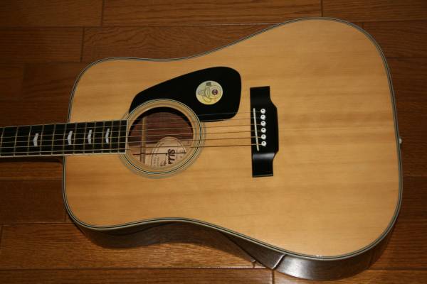 ☆希少「MORRIS WS-40E 縦ロゴ・PU内蔵エレアコ/Hケース付」(モーリス