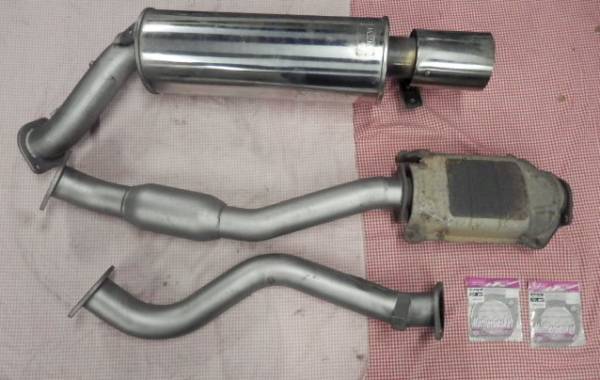HR31 RB20DET 柿本 マフラー 触媒付き R31 F31 UF31 GF31 GTS-R(社外品