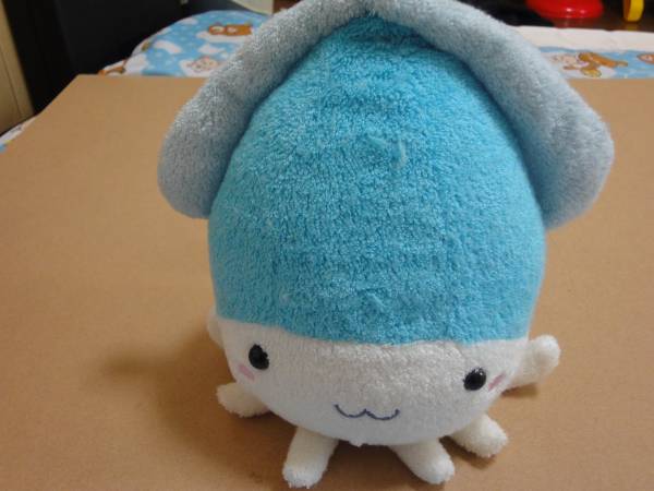 新品　きゅうてぃまりん　フリッカ　いか　ぬいぐるみ　株式会社まつもと　3年生いか レア フリッカ きゅうてぃまりん いか イカ ぬいぐるみ(動物)｜売買