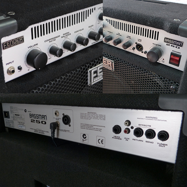 Fender BASSMAN 250/115 COMBO / フェンダー 250W ベースアンプ(コンボ