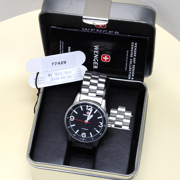 〓☆〓 WENGER AUTOMATIC 自動巻 #77429 【ジャンク】 \51,450 