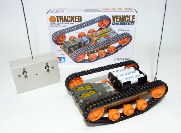 タミヤ 楽しい工作 ラジコン戦車 タンク工作基本セット改造品