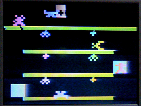 ☆カセットビジョン用「エレベーターパニック」/レトロTVゲーム(テレビ 
