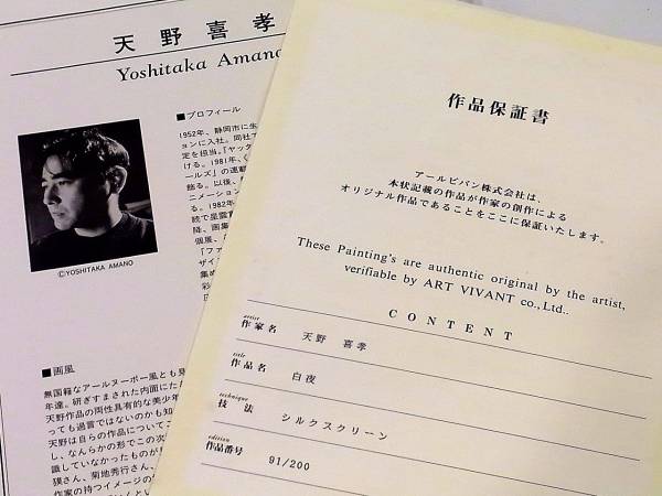 天野喜孝白夜アールビバン