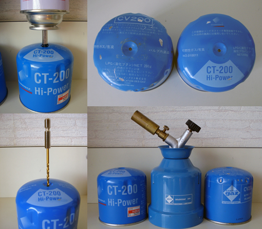 164.キャンピングガスCV・新CT200ガス詰替アダプター！(工具、DIY