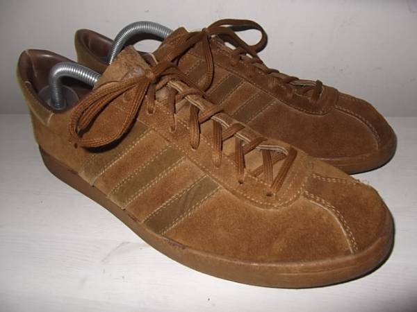 70sフランス製adidasアディダスTOBACCOタバコ10 1/2ビンテージ(28.5cm 