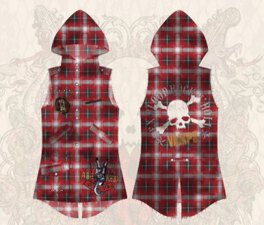 Vamps ノースリーブジャケット パーカー ワンピース ラルク Hyde L Arc En Ciel 売買されたオークション情報 Yahooの商品情報をアーカイブ公開 オークファン Aucfan Com