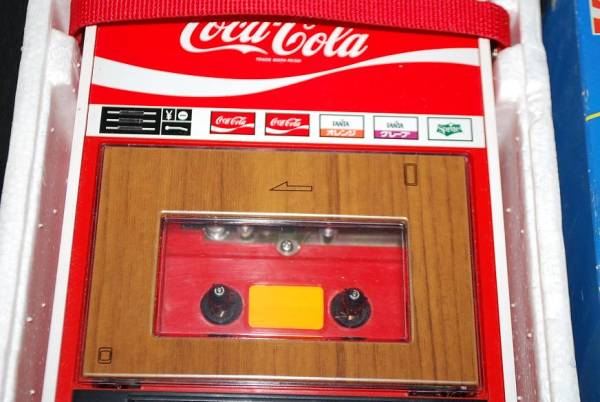 ☆レトロ昭和☆コカコーラ・ハッピーかんかんプレゼントラジカセ(コカ