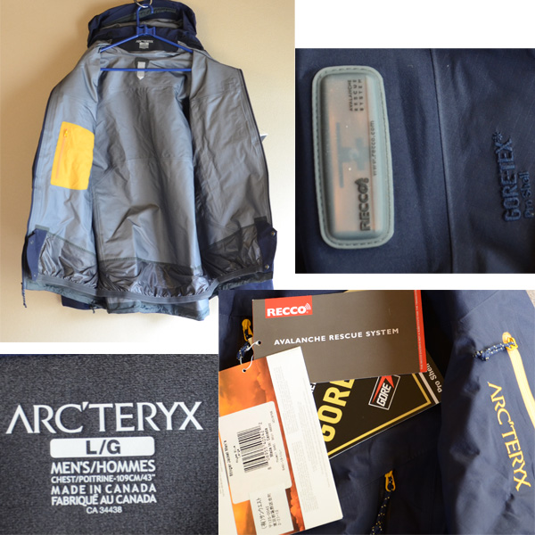 新品 アークテリクスARC'TERYX stinger jacket L/theta(Lサイズ)｜売買