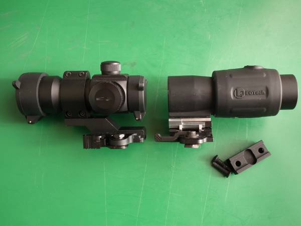 Aimpoint Comp M3 ドットサイト & EoTech ブースター レプリカ_1