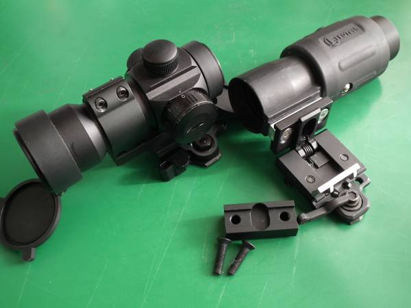 Aimpoint Comp M3 ドットサイト & EoTech ブースター レプリカ_2