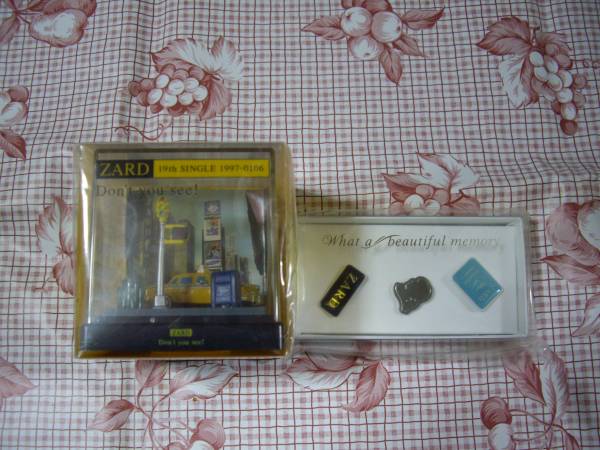 ☆ZARD 「Don't you see!」ジオラマ ピンバッジセット未開封☆(記念品