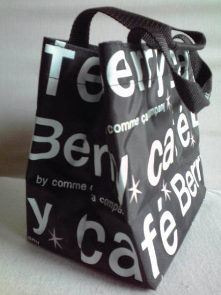 ベリーカフェ コムサ Berry café ミニトートバッグ 弁当(ナイロン 