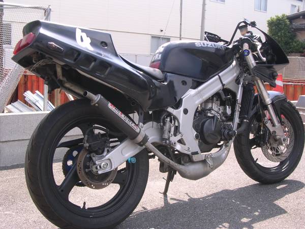 RG125ガンマ DOG FIGHTチャンバー付 ドッグファイト 希少車(51cc-125cc