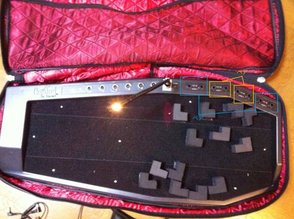 エフェクターボード warwick casket wck23120(ケース、エフェクター 
