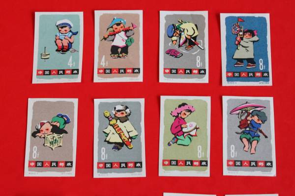 子どもシリーズ 未使用 中国切手 特54 1円〜 Yahoo!オークション 12種完