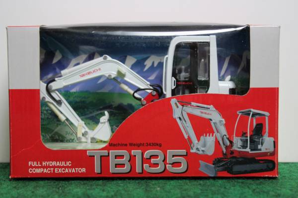 TAKEUCHI】竹内製作所 TB135 建機 重機 ショベル S=1/30(建設車両