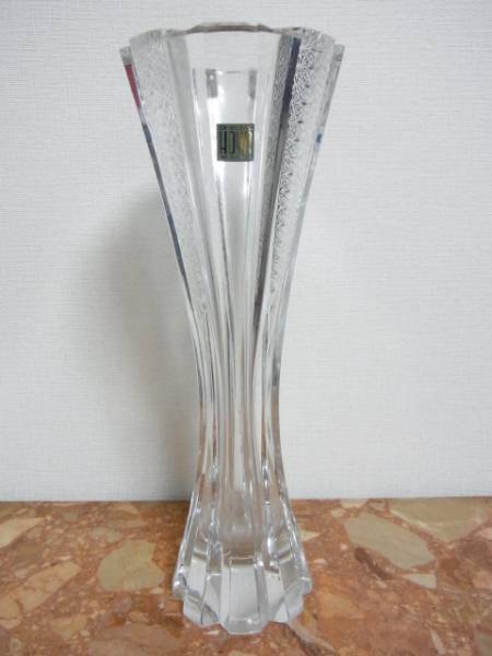 Hoya クリスタルガラス 花瓶 縦長 雑貨 オブジェ 花瓶 売買されたオークション情報 Yahooの商品情報をアーカイブ公開 オークファン Aucfan Com