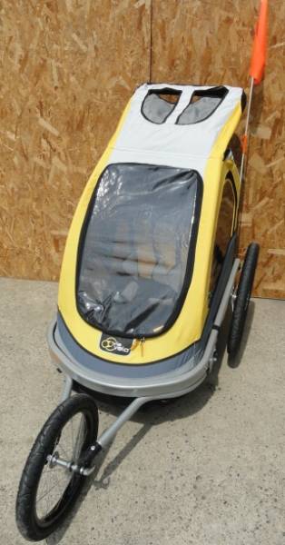 Via Velo イタリア製子供2人乗りトレーラー 手押し車 車体 売買されたオークション情報 Yahooの商品情報をアーカイブ公開 オークファン Aucfan Com