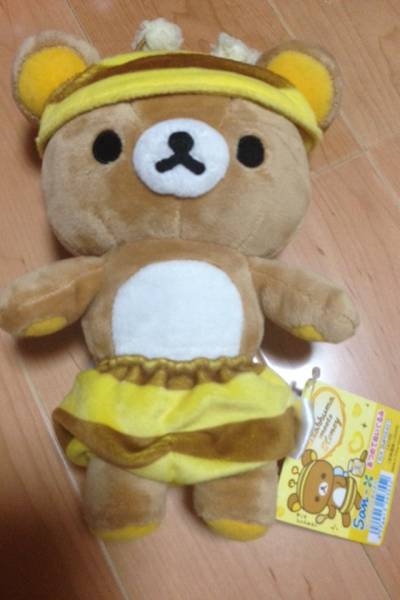 リラックマ ぬいぐるみ みつばち Exo チャニョル 超レア リラックマ 売買されたオークション情報 Yahooの商品情報をアーカイブ公開 オークファン Aucfan Com