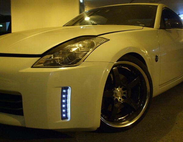LED フェアレディZ Z33 後期 デイライト にも リフレクター USDM 