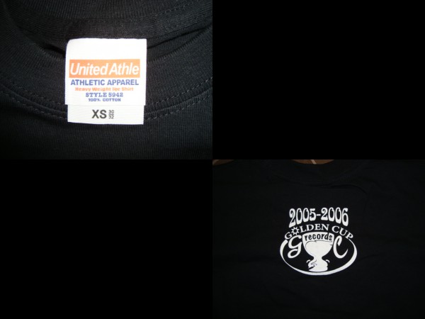 懸賞当選品直筆サイン入りザ・ゴールデン・カップスTシャツ検BOX(T