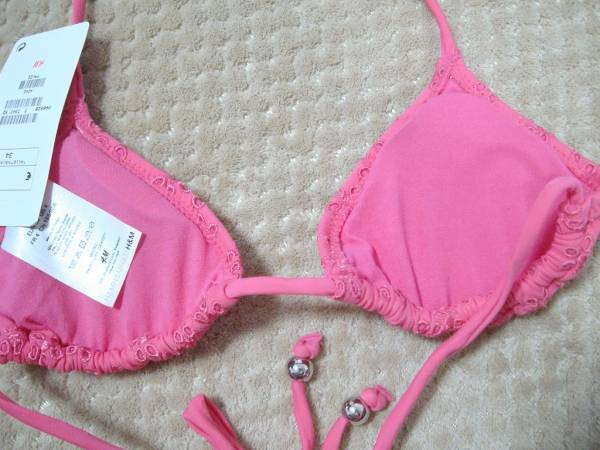 H M ビキニトップ サイズ34 三角ビキニ 売買されたオークション情報 Yahooの商品情報をアーカイブ公開 オークファン Aucfan Com
