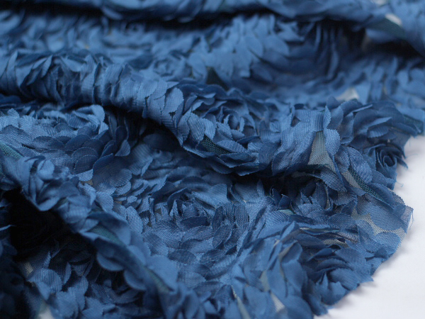 90ｃm 幅130cm 立体 薔薇生地 シフォン ブルーグリーン レース生地 売買されたオークション情報 Yahooの商品情報をアーカイブ公開 オークファン Aucfan Com