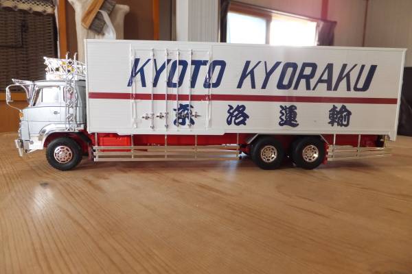 ☆1/32 アオシマ 京都 京洛運輸 完成品 ジャンク品☆(トラック