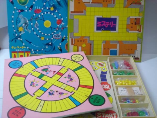 家庭盤 ニューカーネーション☆昭和レトロ/ボードゲーム☆8種類(ボード 