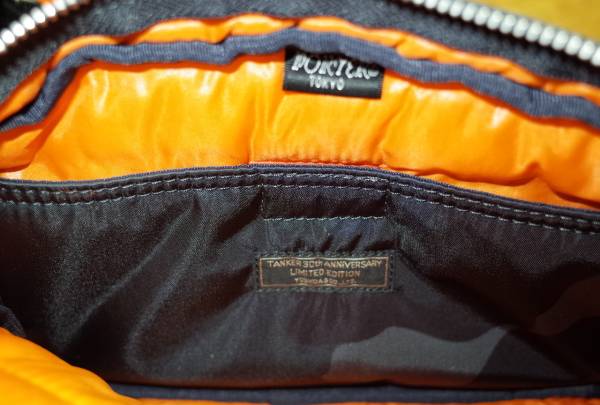 ポータータンカー30周年迷彩ウエストバッグ ネイビー! 新品同様