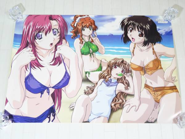 おねがいティーチャー 水着ポスター 風見みずほ 井上喜久子 アニメソング一般 売買されたオークション情報 Yahooの商品情報をアーカイブ公開 オークファン Aucfan Com