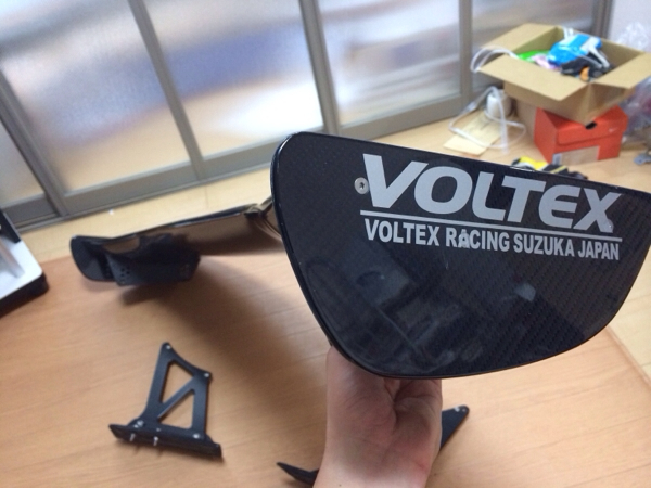 voltex ボルテックス GTウイング カーボン DC2 インテグラ rx-8(リア