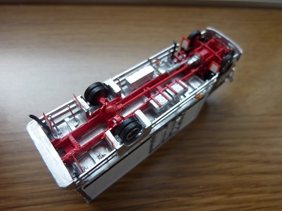 トラコレ改（トラックコレクション改造）自作レンプロ白箱冷凍車