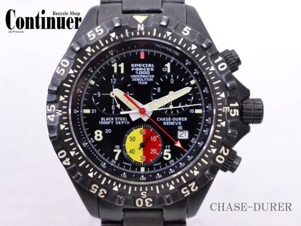 中古【チェイスデューラー】SPECIAL FORCES 1000UDT自動巻き時計