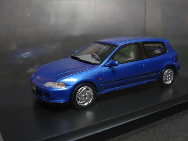 Hi-Story 1/43 Honda CIVIC SiR-Ⅱ キャプティバブルーパール(乗用車