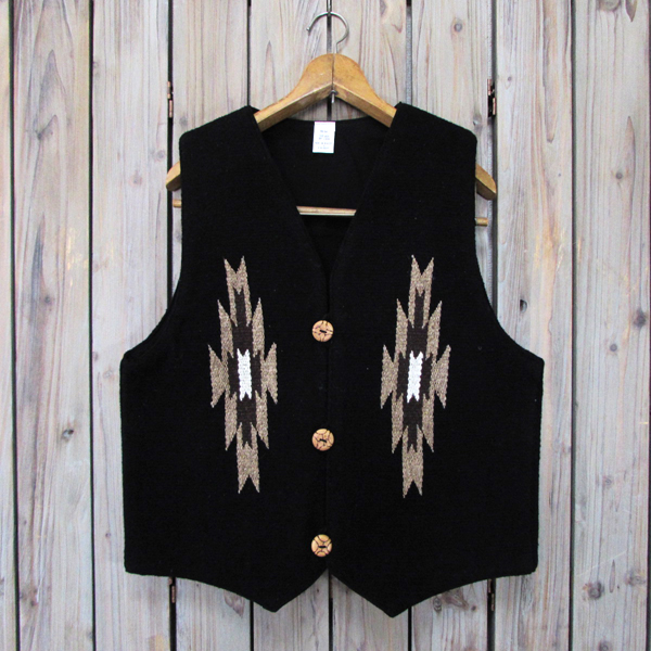 MOLINAチマヨ ベスト黒L 検）オルテガOrtegasセンチネラCHIMAYO(L  